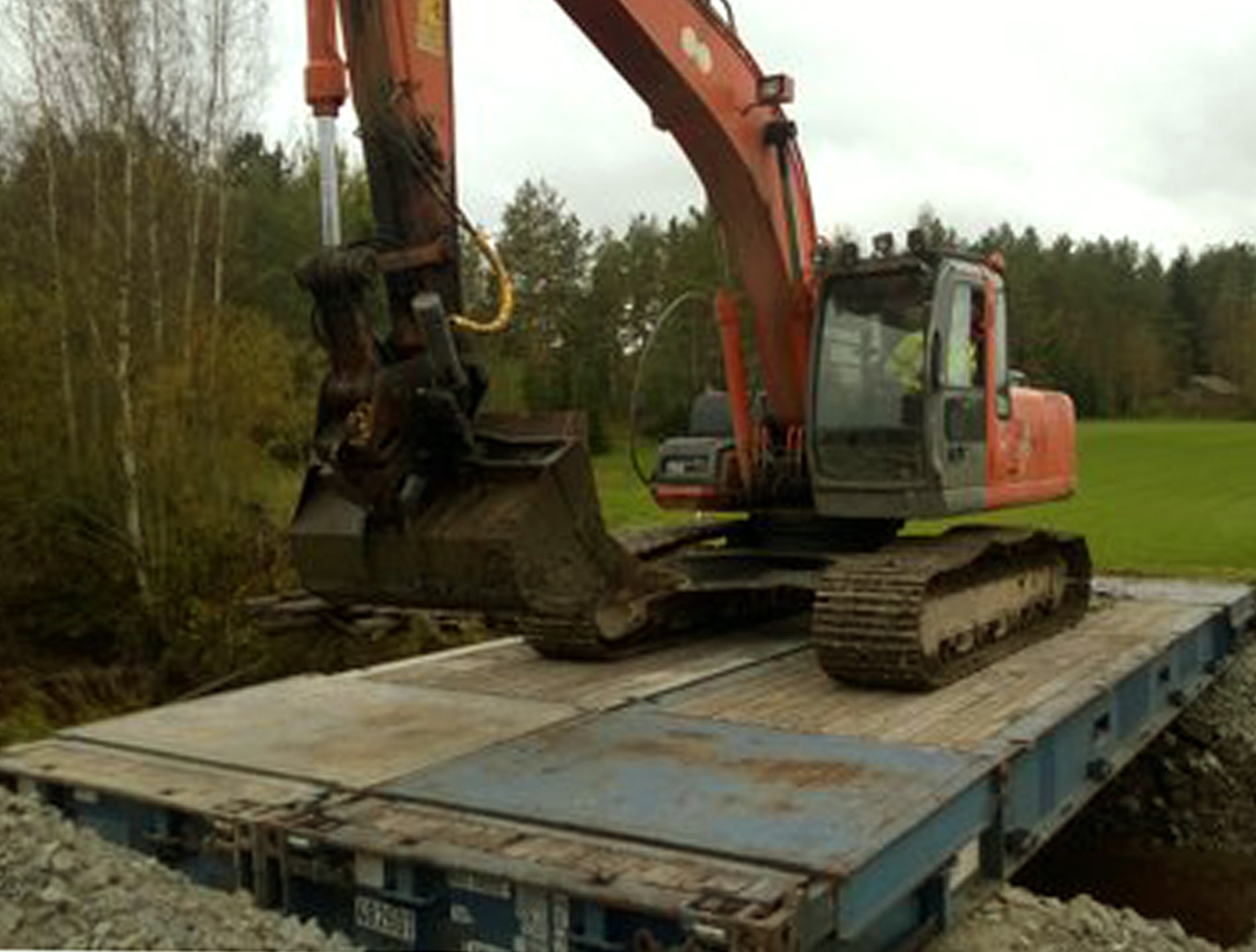 40′ Flat Rack Container